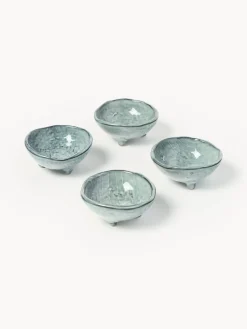 Best Cuencos artesanales Nordic Sea, 4 uds. Cuencos Aperitivos|Vajillas Completas