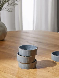 Cuencos Aperitivos|Vajillas Completas>Broste Copenhagen Cuencos artesanales , 4 uds. Nordic Sea