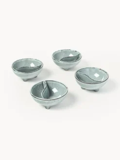 Cuencos Aperitivos|Vajillas Completas>Broste Copenhagen Cuencos artesanales , 4 uds. Nordic Sea