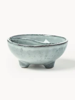 Cuencos Aperitivos|Vajillas Completas></noscript>Broste Copenhagen Cuencos artesanales , 4 uds. Nordic Sea