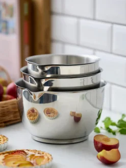 Best Cuencos de acero inoxidable Margrethe, 3 uds. Artículos De Cocina|Utensilios De Cocina