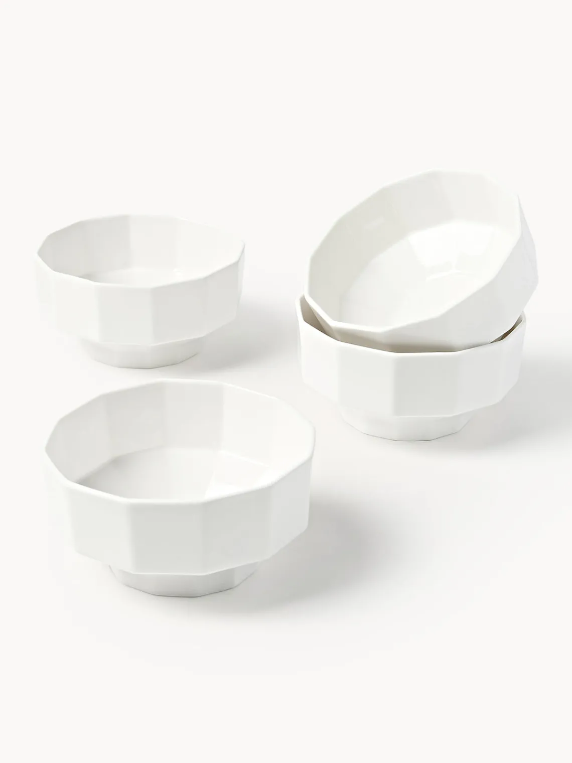 Boles Y Tazones|Vajillas Completas>Westwing Collection Cuencos de porcelana Angoli, 4 uds.