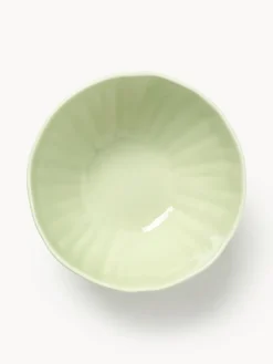 Sale Cuencos de porcelana con relieves Sali, 4 uds. Boles Y Tazones|Vajillas Completas