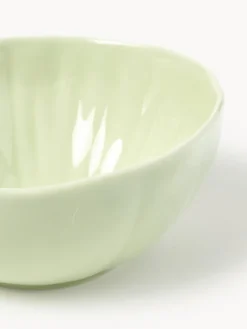 Sale Cuencos de porcelana con relieves Sali, 4 uds. Boles Y Tazones|Vajillas Completas