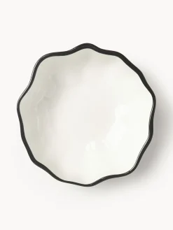 Boles Y Tazones|Vajillas Completas>Westwing Collection Cuencos de porcelana con volantes Bia, 4 uds.