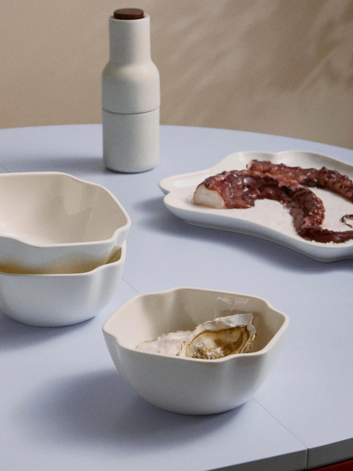 Boles Y Tazones|Vajillas Completas>Westwing Collection Cuencos de porcelana Nera, 4 uds.