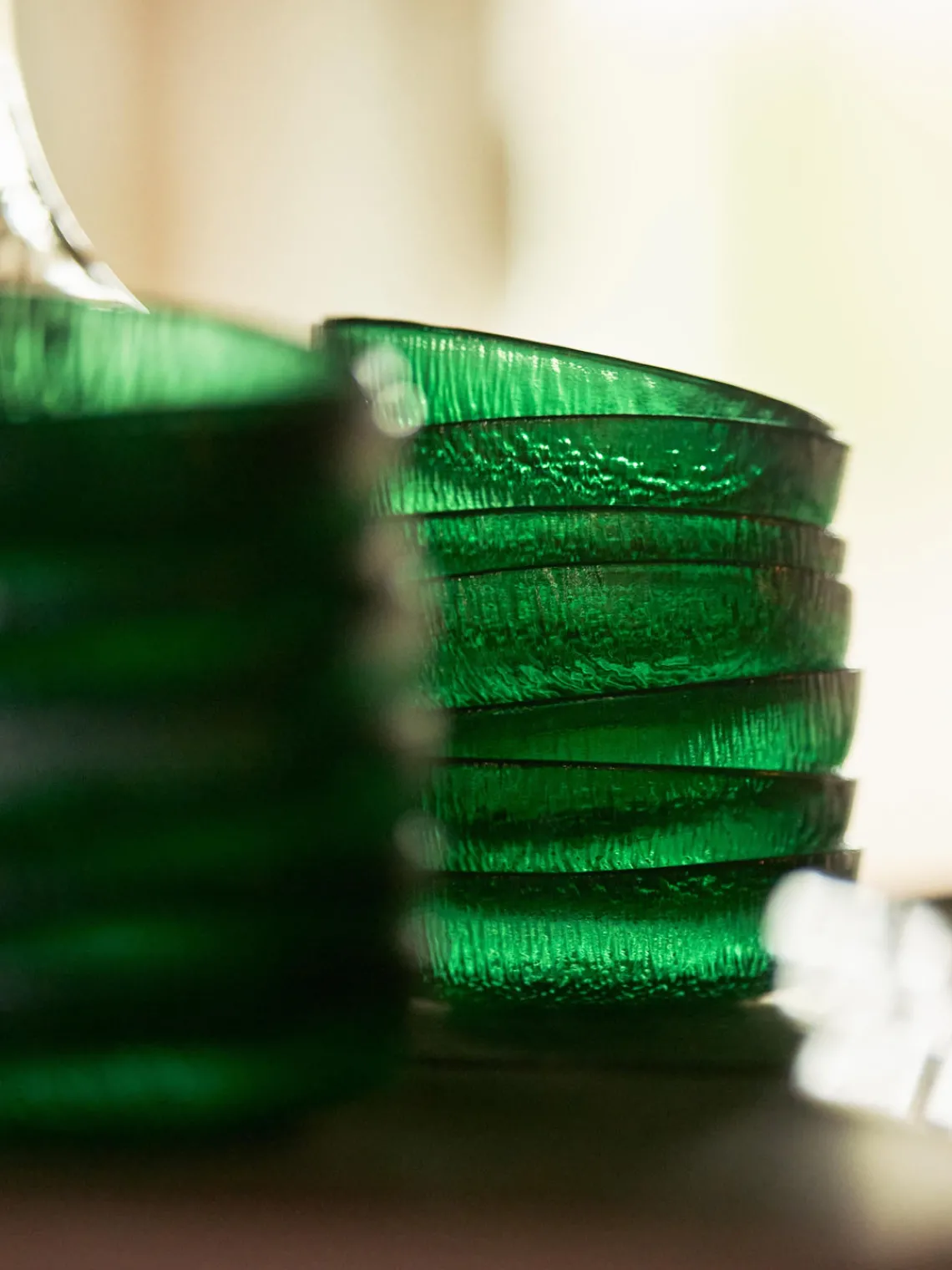 Boles Y Tazones|Vajillas Completas>HKLIVING Cuencos de vidrio The Emeralds, 2 uds.