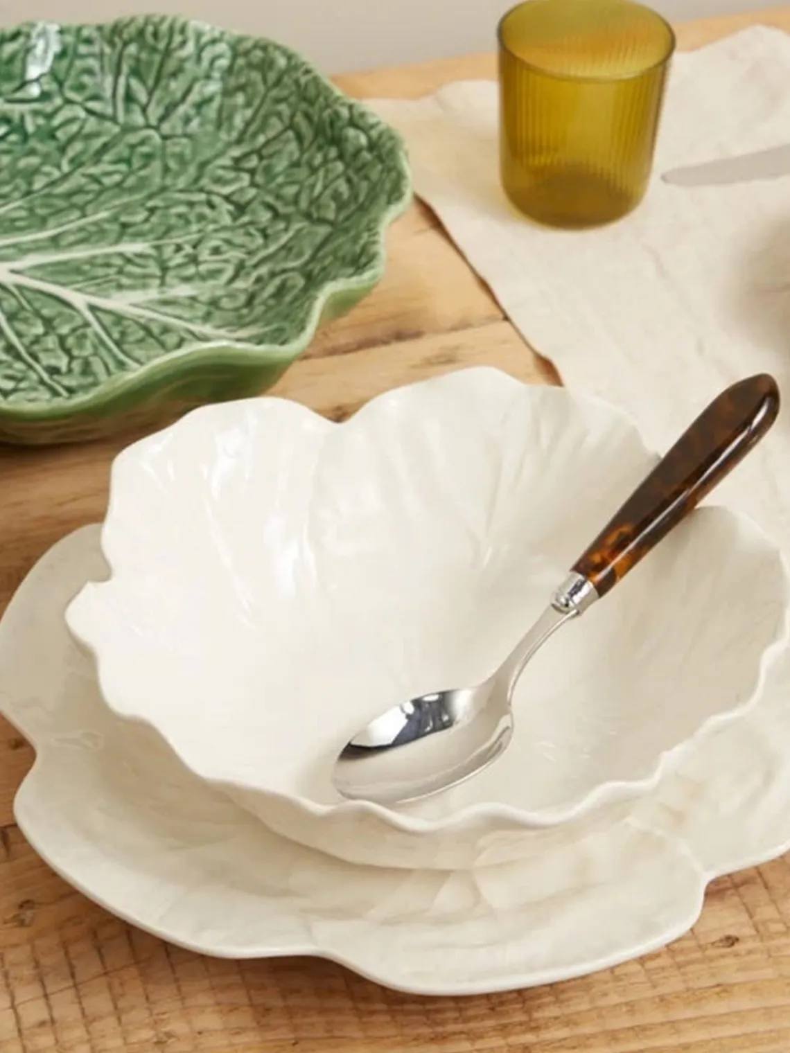 Cuencos Y Platos De Servir|Vajillas Completas>BORDALLO PINHEIRO Cuencos para servir Cabbage, 2 uds.