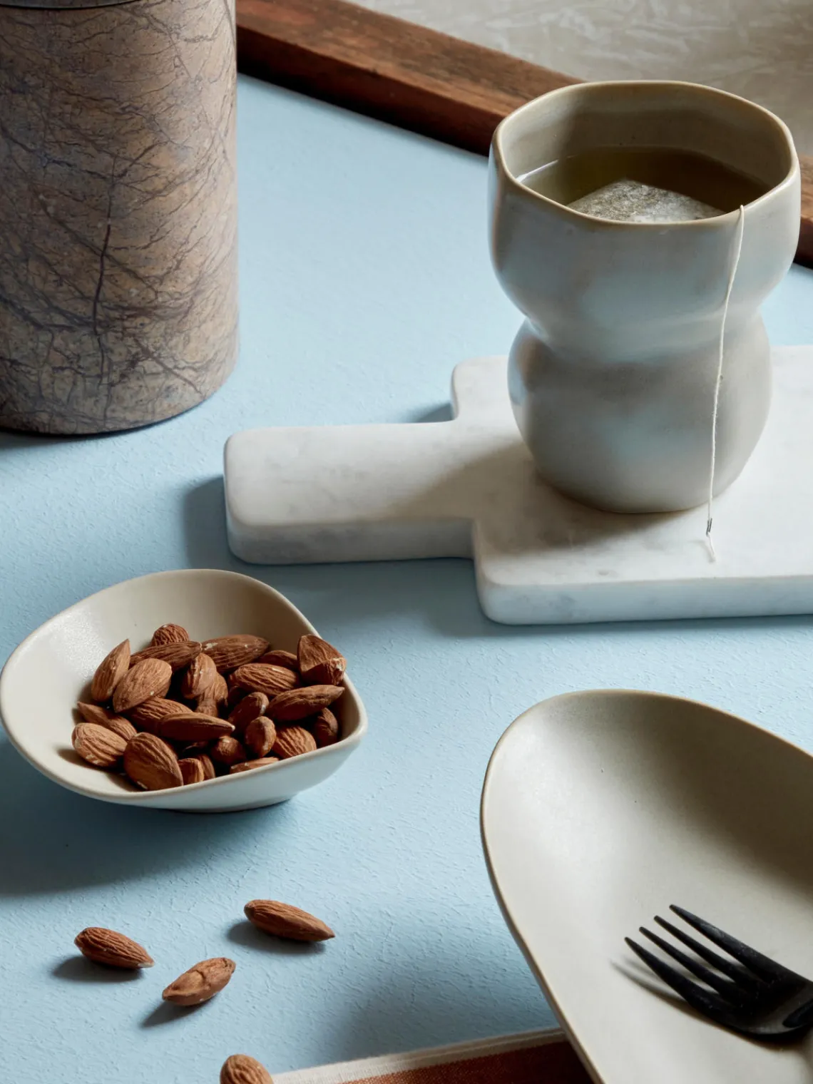 Clearance Cuencos pequeños con forma orgánica artesanales Limfjord, 2 uds. Cuencos Aperitivos|Vajillas Completas