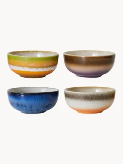 Boles Y Tazones|Vajillas Completas>HKLIVING Cuencos pequeños pintados a mano 70's, 4 uds.