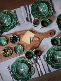 Boles Y Tazones|Vajillas Completas>BORDALLO PINHEIRO Cuencos pintados a mano Cabbage, 4 uds.