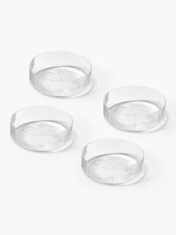 Outlet Cuencos soplados con relieves Ripple, 4 uds. Cuencos Y Platos De Servir|Vajillas Completas