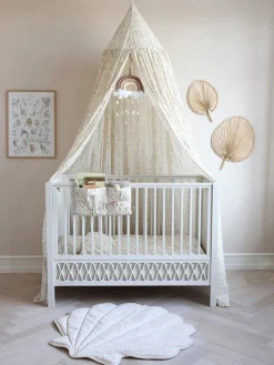 Clearance Cuna altura regulable Harlequin, 60 x 120 cm Niños Cunas Para Bebé|Decoración Infantil