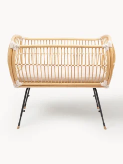 Sale Cuna artesanal de ratán ajustable en altura Martha Niños Cunas Para Bebé|Cunas Para Bebé