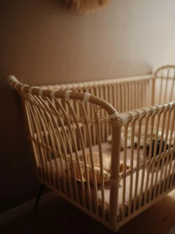 Best Cuna artesanal de ratán Frederick Niños Cunas Para Bebé|Cunas Para Bebé