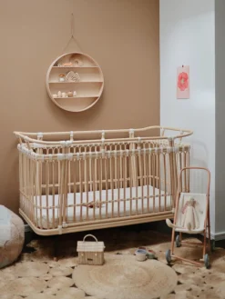 Cunas Para Bebé|Decoración Infantil>Bermbach Cuna artesanal de ratán Paul