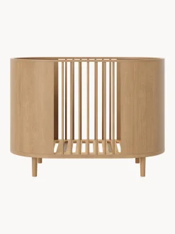 Cunas Para Bebé|Cunas Para Bebé>Kas Kopenhagen Cuna artesanal regulable en altura Kai, 70 x 120 cm Madera de roble