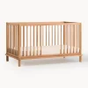 Cunas Para Bebé|Decoración Infantil>Nobodinoz Cuna cama infantil extensible de madera de roble Latitude, 70 x 140 cm