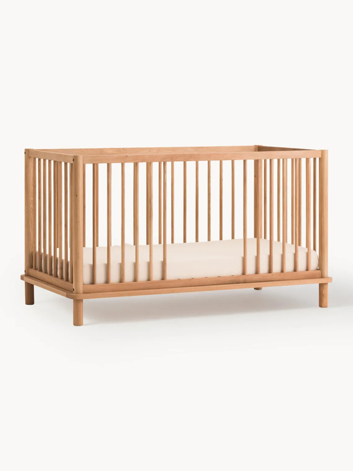 Cunas Para Bebé|Decoración Infantil>Nobodinoz Cuna cama infantil extensible de madera de roble Latitude, 70 x 140 cm