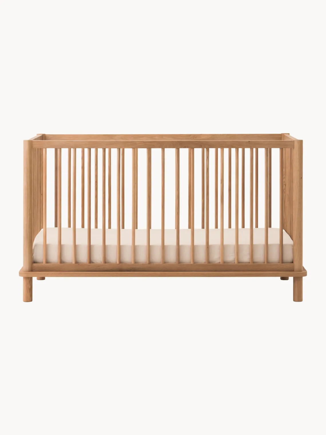 Cunas Para Bebé|Decoración Infantil>Nobodinoz Cuna cama infantil extensible de madera de roble Latitude, 70 x 140 cm