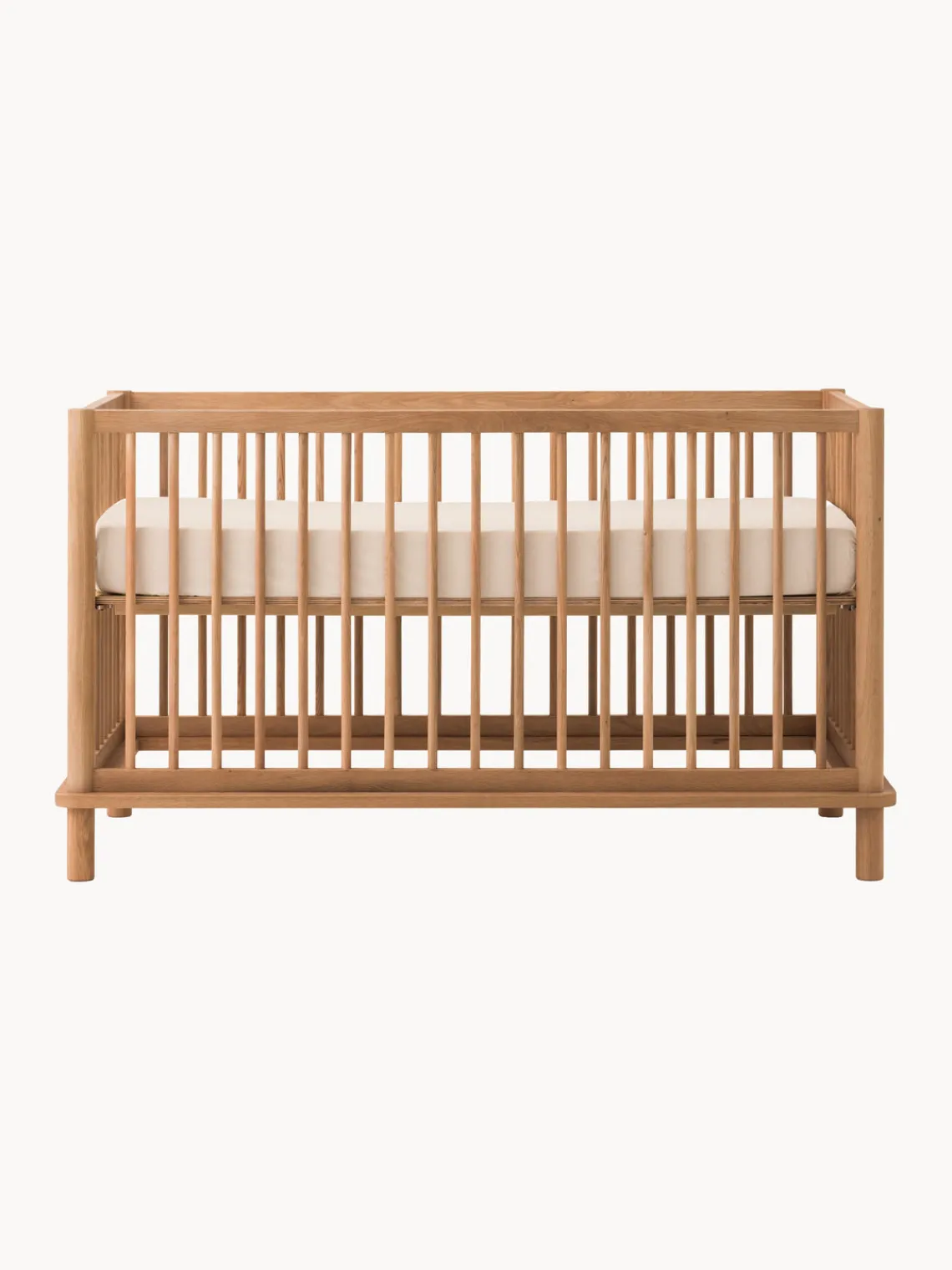 Cunas Para Bebé|Decoración Infantil>Nobodinoz Cuna cama infantil extensible de madera de roble Latitude, 70 x 140 cm