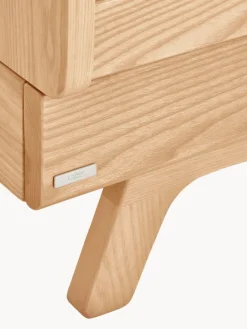 Discount Cuna de madera de haya Maralis, 70 x 140 cm Niños Cunas Para Bebé|Decoración Infantil