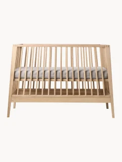 Cunas Para Bebé|Decoración Infantil>Leander Cuna de madera de roble Linea