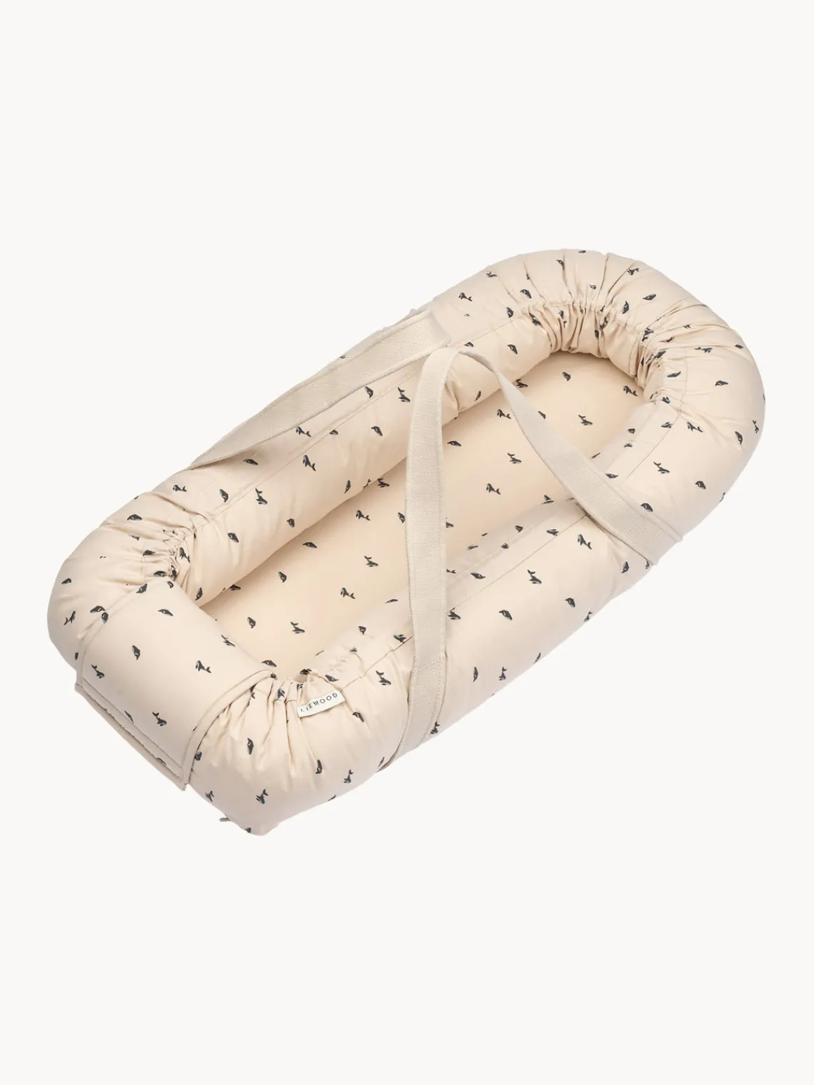 Nidos De Colecho Y Sacos Para Dormir|Nidos De Colecho Y Sacos Para Dormir>Liewood Cuna nido para bebé portátil de algodón Gro Blanco Off White, gris