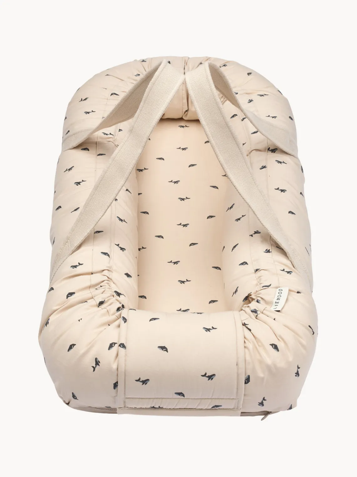 Nidos De Colecho Y Sacos Para Dormir|Nidos De Colecho Y Sacos Para Dormir>Liewood Cuna nido para bebé portátil de algodón Gro Blanco Off White, gris