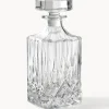 Vajillas Completas|Decantadores>Westwing Collection Decantador de cristal con relieve George, 700 ml