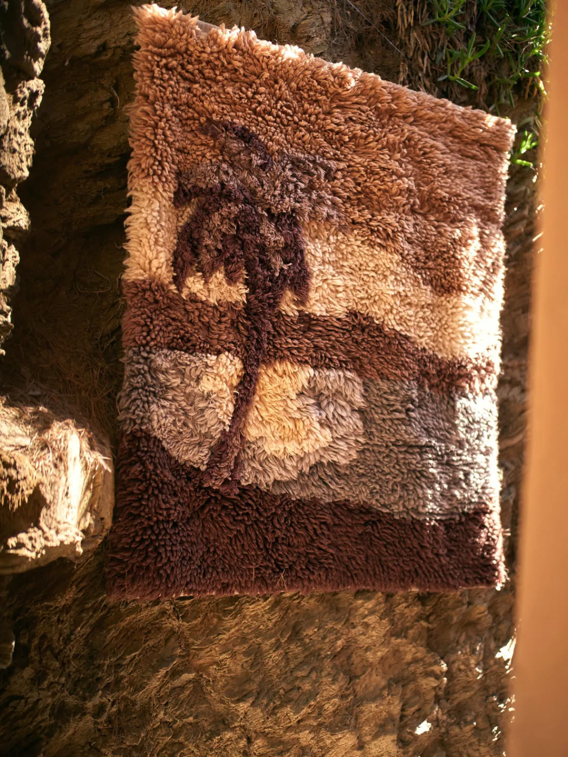 Discount Decoración de pared artesanal de lana Sunrise Objetos Decorativos De Pared|Jarrones