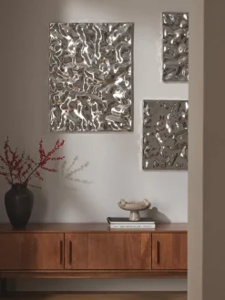 New Decoración de pared martillada Splash Objetos Decorativos De Pared|Jarrones