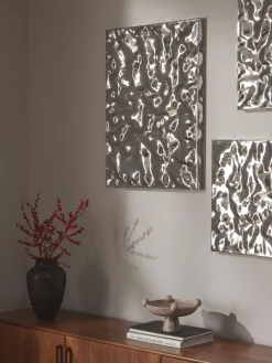 New Decoración de pared martillada Splash Objetos Decorativos De Pared|Jarrones