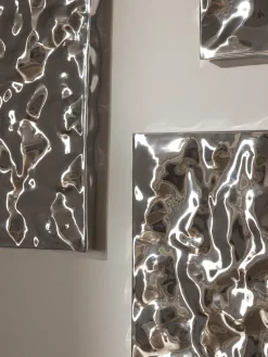 New Decoración de pared martillada Splash Objetos Decorativos De Pared|Jarrones