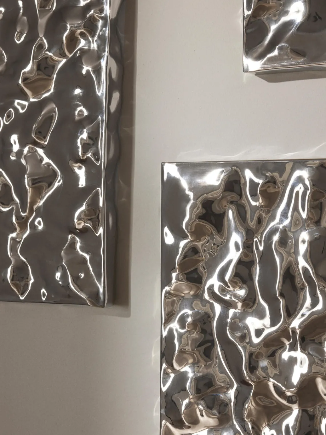 New Decoración de pared martillada Splash Objetos Decorativos De Pared|Jarrones