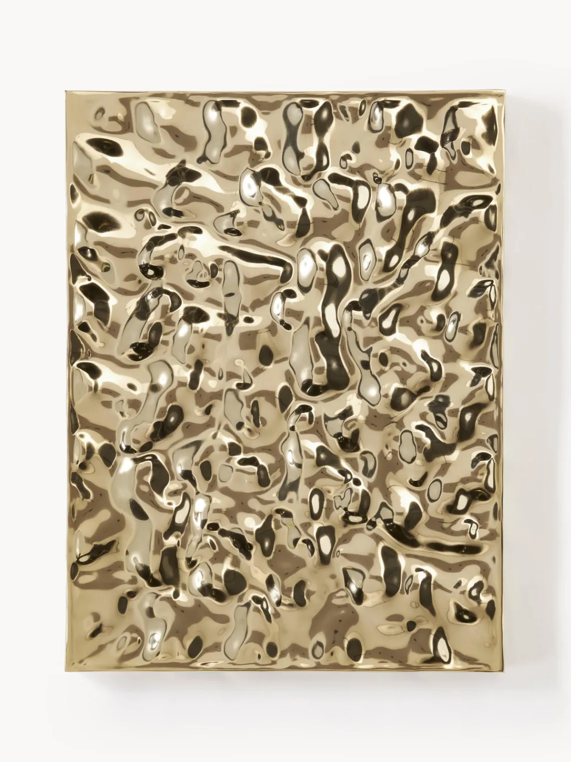 Objetos Decorativos De Pared|Jarrones>Westwing Collection Decoración de pared martillada Splash Dorado