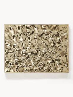 Objetos Decorativos De Pared|Jarrones></noscript>Westwing Collection Decoración de pared martillada Splash Dorado