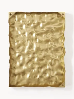 Objetos Decorativos De Pared|Jarrones></noscript>Westwing Collection Decoración de pared martillada Splash Dorado