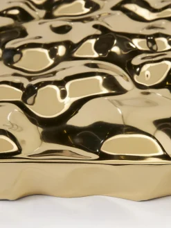 Objetos Decorativos De Pared|Jarrones></noscript>Westwing Collection Decoración de pared martillada Splash Dorado