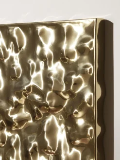 Objetos Decorativos De Pared|Jarrones></noscript>Westwing Collection Decoración de pared martillada Splash Dorado