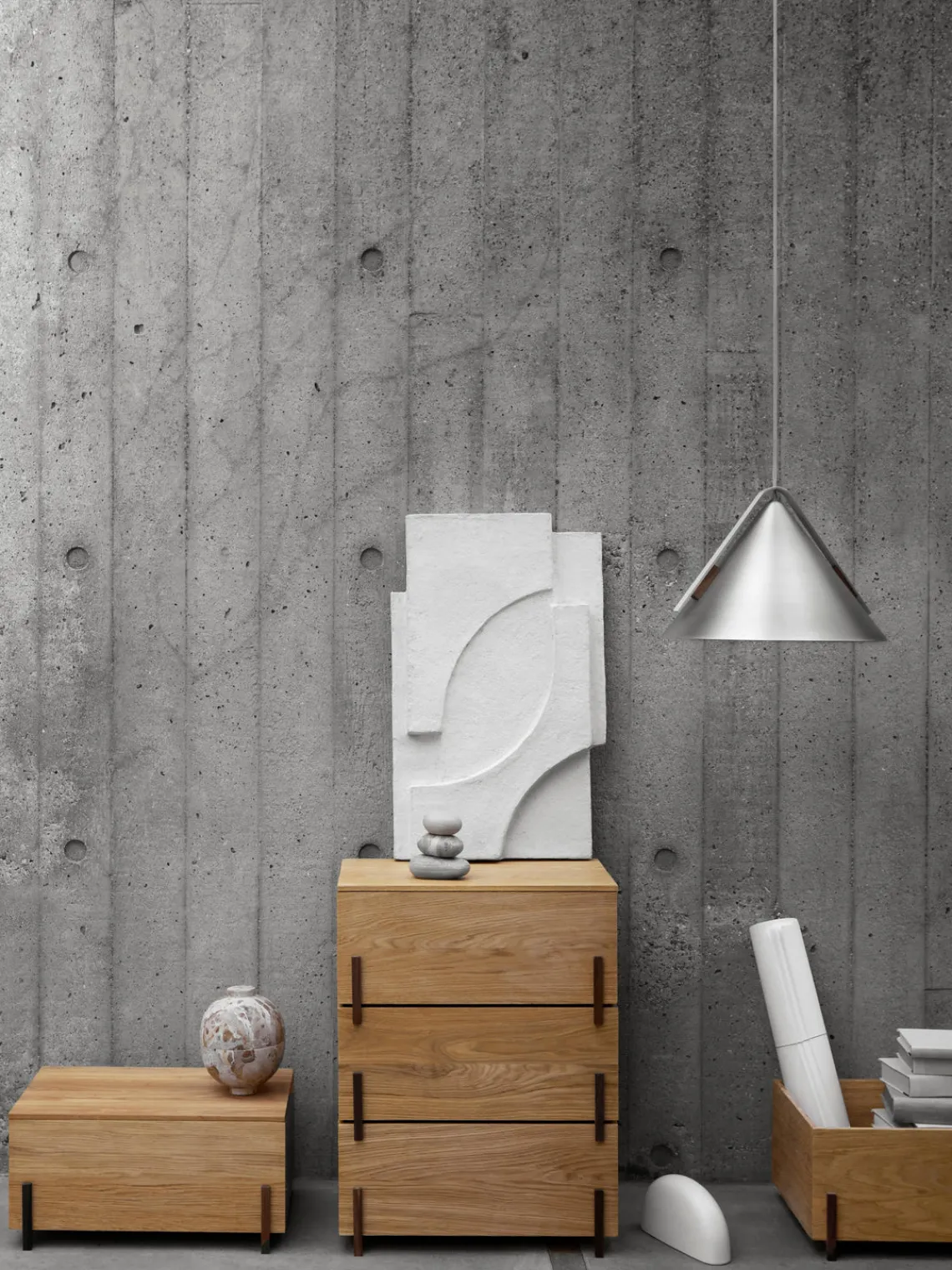 Objetos Decorativos De Pared|Jarrones>Kristina Dam Decoración de pared Serif