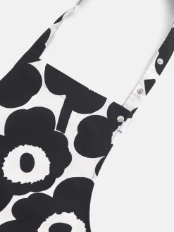 Textiles De Cocina Y Manteles|Textiles De Cocina>Marimekko Delantal de algodón Pieni Unikko Blanco, negro
