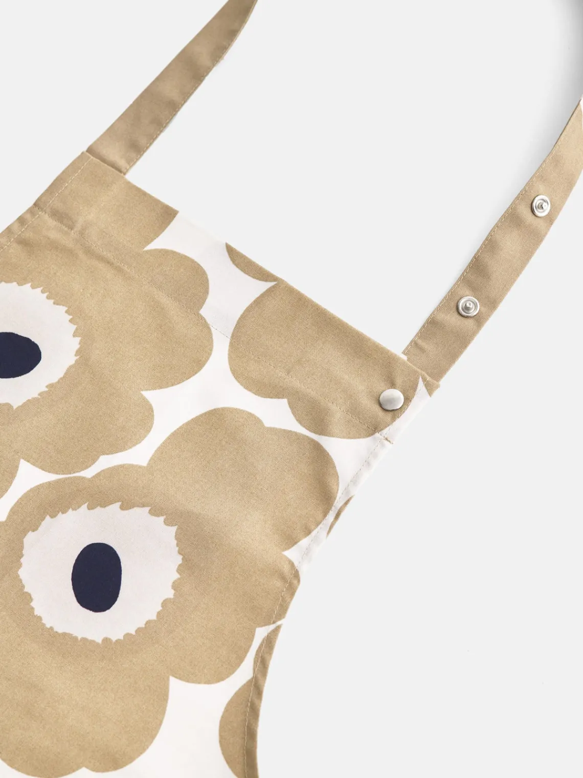 Textiles De Cocina Y Manteles|Textiles De Cocina>Marimekko Delantal de algodón Pieni Unikko Blanco crema, beige, negro