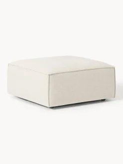 Reposapiés|Sofás>Westwing Collection Diván de mezcla de lino Lennon Mezcla de lino beige