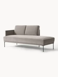 Diván de terciopelo Fluente Sofás