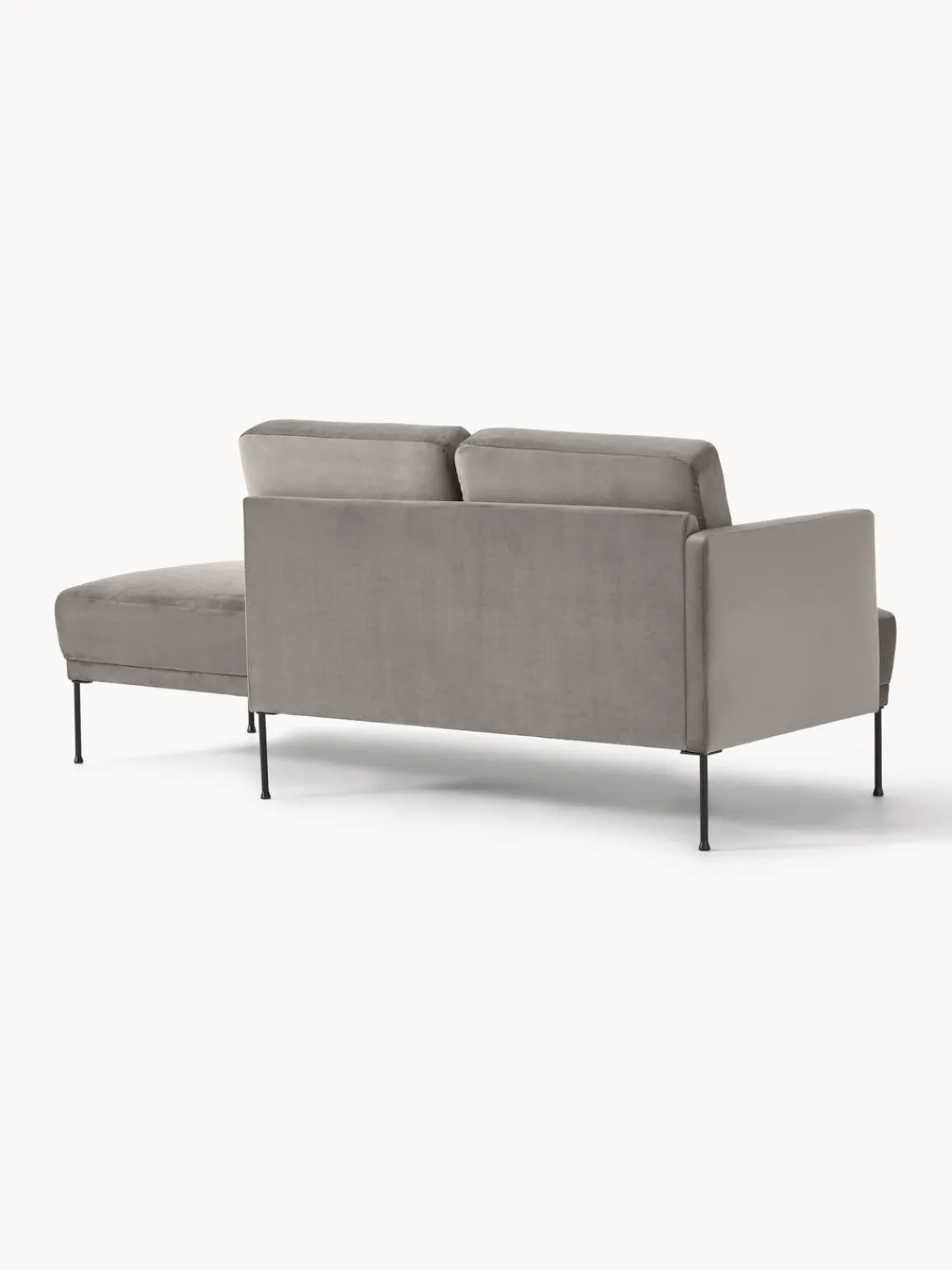 Diván de terciopelo Fluente Sofás