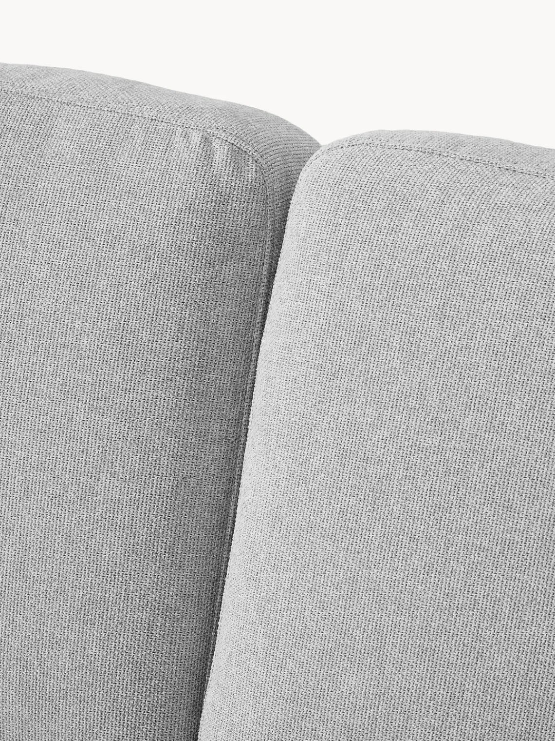 Sofás>Westwing Collection Diván Fluente Tejido gris