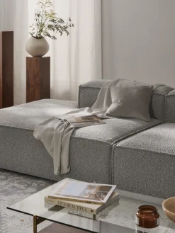 Hot Diván modular en tejido bouclé Lennon Sofás