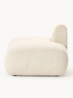 Sofás></noscript>Westwing Collection Diván modular en tejido bouclé Sofia Bouclé beige claro