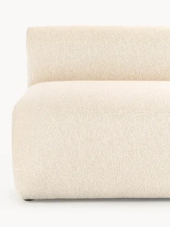 Sofás></noscript>Westwing Collection Diván modular en tejido bouclé Sofia Bouclé beige claro